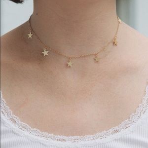 brandy melville gold star necklace